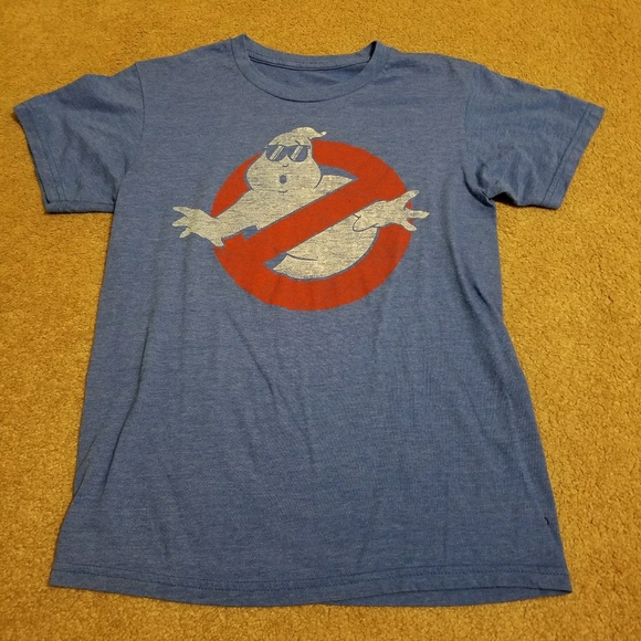 Other - Ghostbusters Blue Graphic Tee New Sz Small